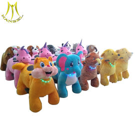 Hansel   plush animal electric scooter 4 seats ride on toy zippy pets ride supplier