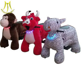 Hansel   plush animal electric scooter 4 seats ride on toy zippy pets ride supplier