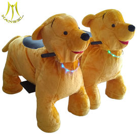 Hansel hot selling horse ride battery operated toy motorized plush riding animals supplier