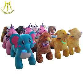 Hansel kids game machine amusement park motorized stuffed animals riding supplier