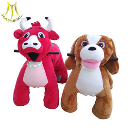 Hansel  fast profit funny amusement park games fun rides animal with led light supplier