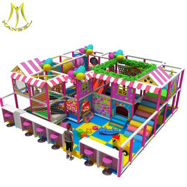 Hansel baby gym equipment in kids playground houses indoor naughty castle supplier