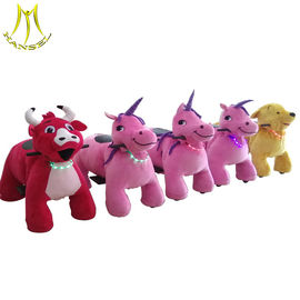 Hansel  plush animals riding children electrical toy games mall rideable animal supplier