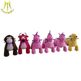 Hansel  plush animals riding children electrical toy games mall rideable animal supplier