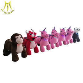 Hansel   walking horse animals toy ride for mall electronic game machine supplier