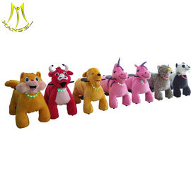 Hansel  rechargeable battery operated coin operated stuffed rides on unicorn motorized plush animal supplier