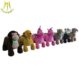 Hansel   High quality plush animal design electric kids entertainment equipment ride supplier