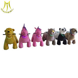 Hansel  plush animal toy ride adult ride on toys kiddie rides for sale supplier