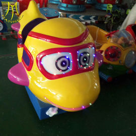 Hansel kids games indoor playground equipment coin operated airpane kiddie rides supplier