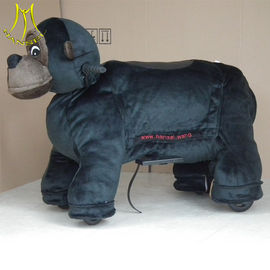 Hansel plush motorized electric ride on animals kids  ride on electric power kids motorcycle bike supplier