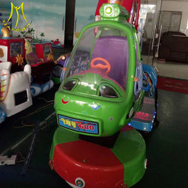 Hansel  coin operated indoor kiddie ride on train electrical cars for children supplier