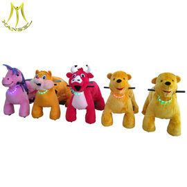 Hansel  children indoor rides games machines electric ride on plush animals supplier