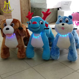 Hansel  happy rides on animal coin operated children rides car kids on ride dear cars supplier