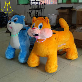 Hansel family parites for rent plush animal electric rideable horse with timer supplier