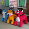 Hansel  2seater kids ride on electric car battery operated plush animals kids rides amusement park supplier