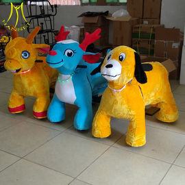 Hansel  electric ride on animals ride on dinosaur coin operated kiddie rides supplier