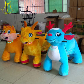 Hansel  electric ride on animals ride on dinosaur coin operated kiddie rides supplier