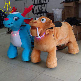 Hansel plush  rideable machines stuffy animal amusement park equipment rides supplier