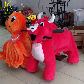 Hansel high quality coin operated electrical animal toy car for mall supplier