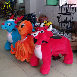 Hansel high quality coin operated electrical animal toy car for mall supplier
