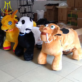 Hansel  amusement ride  plush rocking scooter with music electronic toys for adults supplier