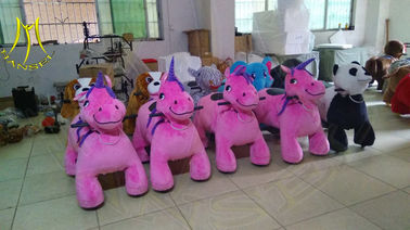 Hansel amusement park playground games stuffed electric animal scooters supplier