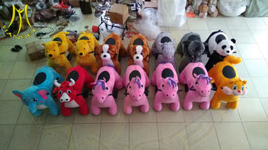 Hansel indoor fairground rides walking electric animal ride on toys for sale supplier