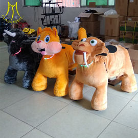 Hansel popular coin operated kids electric rides stuffed animal toy kiddie rides supplier