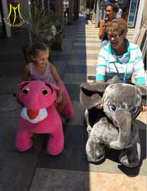 Hansel hot selling battery operated plush unicorn electric scooter ride on toy elephant supplier