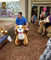 Hansel  luna park equipment plush animal electronic dog toy rides for sale supplier