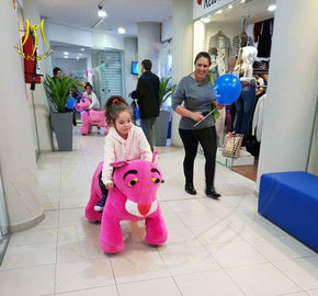 Hansel hot selling kids walking battery operated ride on animal toy rides supplier