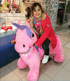 Hansel hot selling kids walking battery operated ride on animal toy rides supplier