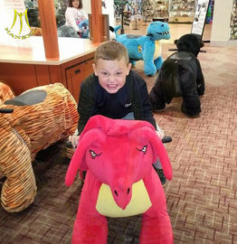Hansel 2018 amusement ridde battery operated electric riding horse machine stuffy animal amusement park equipment rides supplier
