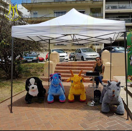 Hansel outdoor playground kids ride on plush rideable motorized animals supplier