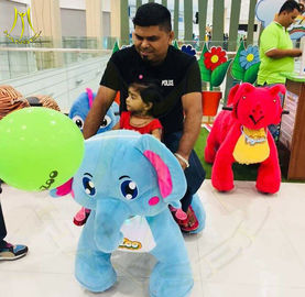 Hansel fun amusement ride  children plush unicorn battery ride supplier
