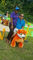 Hansel  amusement ride train toy ride on fox toys amusement cars rides supplier