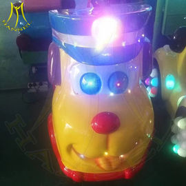 Hansel hot selling amusement park equipment ride on fiberglass ride on animal supplier