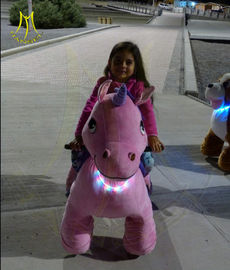 Hansel hot selling kids indoor rides electric mountable animal scooter for mall supplier