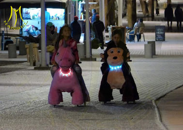Hansel amusement park electric happy ride toy animal zoo ride for shopping mall supplier