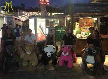 Hansel  fast profits battery operated electric stuffed animals adults can ride supplier