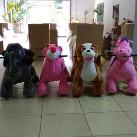 Hansel  battery operated moving walking animal kids ride on animal for sale supplier