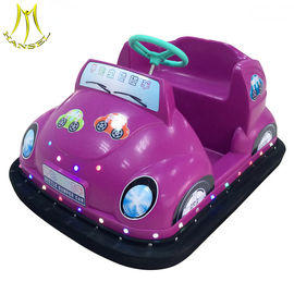 Hansel  high quality amusement park ride plastic bumper car with battery supplier