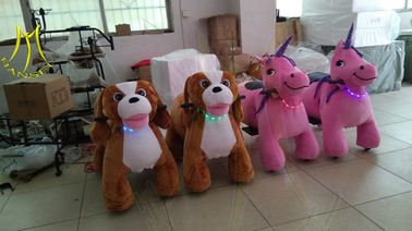 Hansel riding games zoo animals kiddie ride dinosaur park supplier