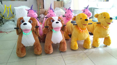 Hansel amusement games machine and plush coin operated games ride for kids supplier
