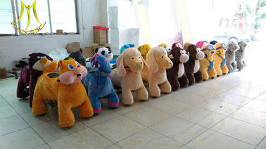 Hansel amusement park indoro playground plush electric animal scooters supplier