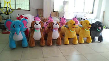 Hansel   coin operated ride on animal walking animal toy for birthday parties supplier