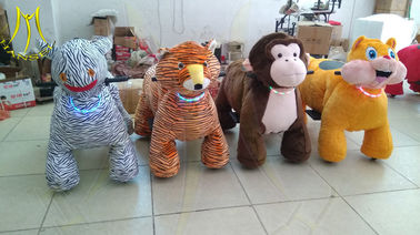 Hansel plush electric car children animal electric scooter sale amusement park rides supplier