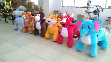 Hansel luna park equipment animal electronic toy carnival rides electric push bikes supplier