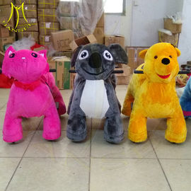Hansel hot sale mall electric mountable animal plush ride on Monkey supplier