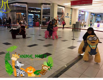 Hansel  soft stuffed animal car ride on horse toy pony  kids electric ride on toy cars supplier